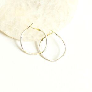 Twist Hoops Earrings